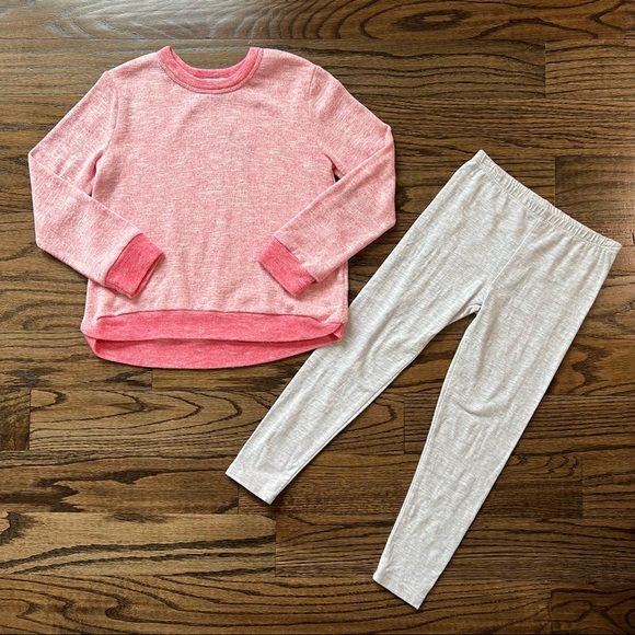 Splendid Other - Splendid Girl Sweatshirt/Leggings Set